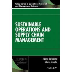 Sustainable Operations and Supply Chain Management