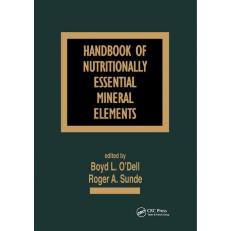 Handbook of Nutritionally Essential Mineral Elements