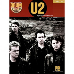 U2: Drum Play-Along Volume 24