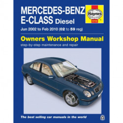 Mercedes-Benz E-Class Diesel (02 to 10) Haynes Repair Manual