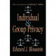 Individual and Group Privacy