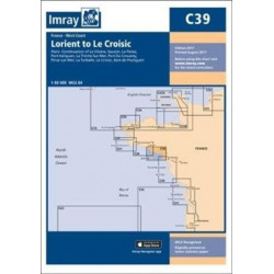 Imray Chart C39: Lorient to Le Croisic