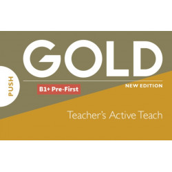 Gold B1+ Pre-First New Edition Teacher's ActiveTeach USB
