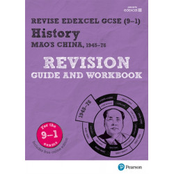 Pearson REVISE Edexcel GCSE History Mao's China Revision Guide and Workbook incl. online revision - for 2026, 2027 exams: Edexcel