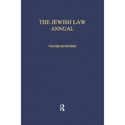The Jewish Law Annual Volume 17
