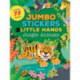 Jumbo Stickers for Little Hands: Jungle Animals: Includes 75 Stickers