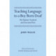Teaching Language to a Boy Born Deaf: The Popham Notebook and Associated Texts