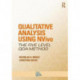 Qualitative Analysis Using NVivo: The Five-Level QDA® Method