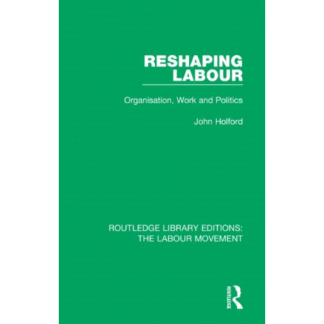 Reshaping Labour: Organisation, Work and Politics