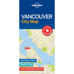 Lonely Planet Vancouver City Map