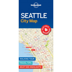 Lonely Planet Seattle City Map
