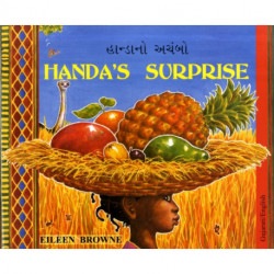 Handa's Surprise in Gujarati and English