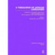 A Thesaurus of African Languages: A Classified and Annotated Inventory of the Spoken Languages of Africa With an Appendix on Their Written Representation
