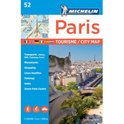 Paris - Michelin City Plan 52: City Plans