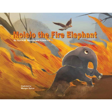 Molelo the Fire Elephant: Moleo the baby elephant gets caught up in an African Bush Fire and gets saved by Elephants Without Borders