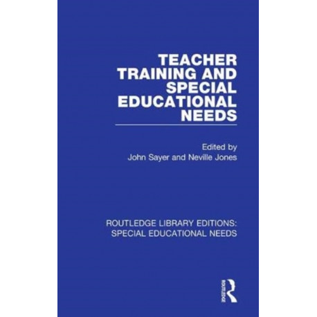 Teacher Training and Special Educational Needs