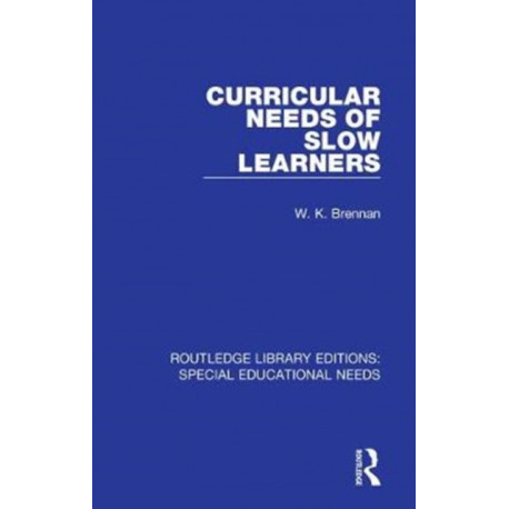 Curricular Needs of Slow Learners