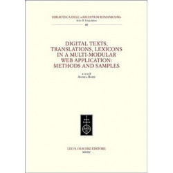Digital texts, translations, lexicons in a multi-modular web application: methods and samples