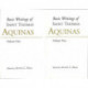 Basic Writings of St. Thomas Aquinas: (2 Volume Set): Basic Writings Complete Set