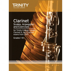 Clarinet Scales Grades 1-8 from 2015: Grades 1-8 from 2015