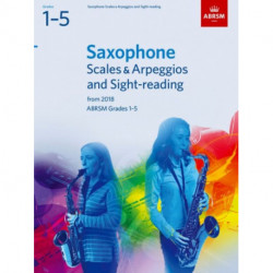 Saxophone Scales & Arpeggios and Sight-Reading, ABRSM Grades 1-5: from 2018