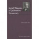 Social Theories of Jacksonian Democracy: Representative Writings of the Period 1825-1850