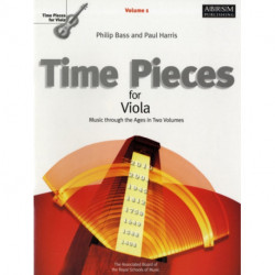 Time Pieces for Viola, Volume 1: Music through the Ages in Two Volumes
