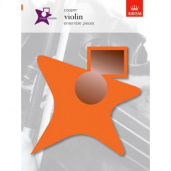 Music Medals Copper Violin Ensemble Pieces