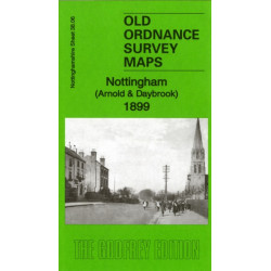 Nottingham (Arnold & Daybrook) 1899: Nottinghamshire Sheet 38.06