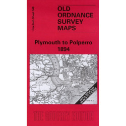 Plymouth to Polperro 1894: One Inch Sheet 348