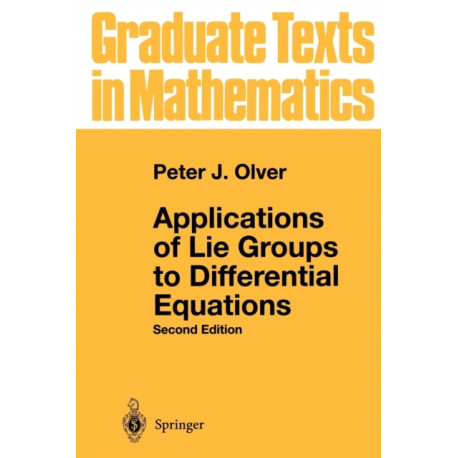 Applications of Lie Groups to Differential Equations