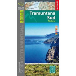 Mallorca -Tramuntana Sud map&hiking guide