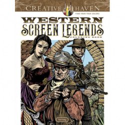 Creative Haven Western Screen Legends Coloring Book