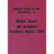 Moduli Spaces And Arithmetic Geometry