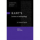 Kant's Lectures on Anthropology: A Critical Guide