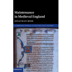 Maintenance in Medieval England
