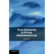 Party Autonomy in Private International Law