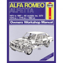Alfa Romeo Alfetta (1973 - 1987) Haynes Repair Manual: 1973-87