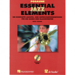 Essential Jazz Elements - Posaune (BC): Die Komplette Jazzstil- Und Improvisationsmethode fur Bands Und Blasorchester