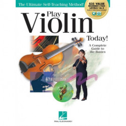 PLAY VIOLIN TODAY BEGINNERS PACK