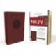 NKJV, Deluxe Gift Bible, Leathersoft, Burgundy, Red Letter, Comfort Print: Holy Bible, New King James Version