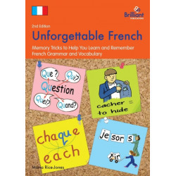Unforgettable French (2nd Edition): Memory Tricks to Help You Learn and Remember French Grammar and Vocabulary