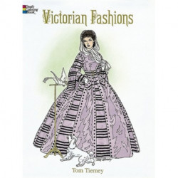 Victorian Fashions Coloring Book