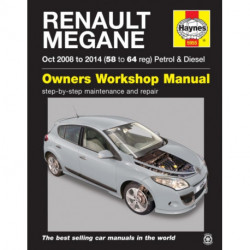 Renault Megane (Oct '08-'14) 58 To 64