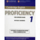 Cambridge English Proficiency 1 for Updated Exam Student's Book without Answers: Authentic Examination Papers from Cambridge ESOL