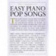 The Library Of Easy Piano Pop Songs