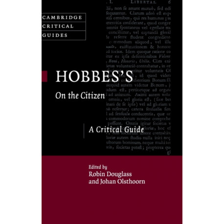 Hobbes's On the Citizen: A Critical Guide
