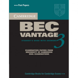 Cambridge BEC Vantage 3 Student's Book with Answers