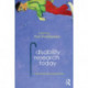 Disability Research Today: International Perspectives
