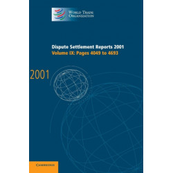 Dispute Settlement Reports 2001: Volume 9, Pages 4049-4693